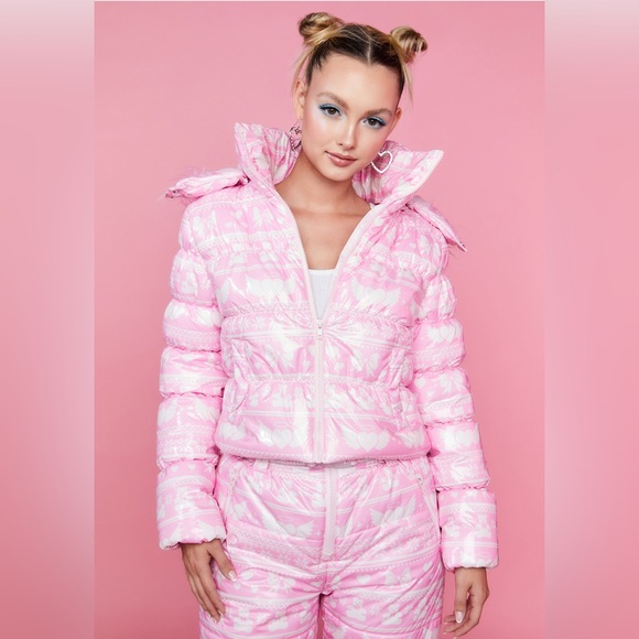 Dolls Kill Sugar Thrills Enchanted Wanderlust jacket and pants set - Picture 1 of 5